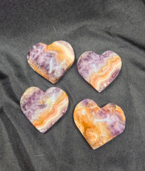 Heart-Amethyst Agate