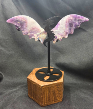 Dragon Wings-Chevron Amethyst