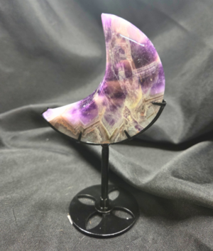 Moon-Chevron Amethyst (B)