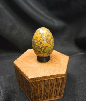 Natural Drusy Fruit Jasper Egg
