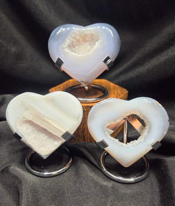 Gray Agate w stand A