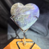 Labradorite w stand purple