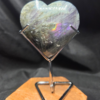 Labradorite w stand purple 2