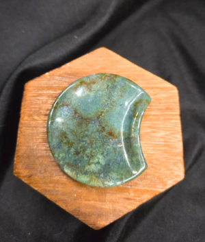 Moon Dish-Moss Agate