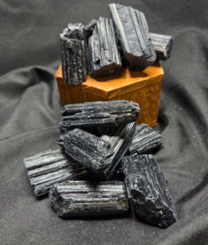 Natural Raw Black Tourmaline Stone