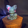 Ruby in Zoisite Fox