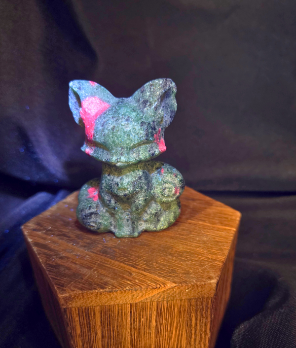 Ruby in Zoisite Fox