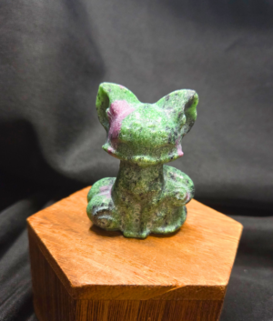 Ruby in Zoisite Fox