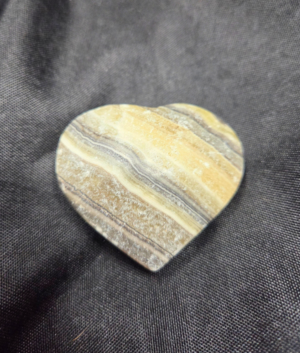Heart-Zebra Calcite (B)