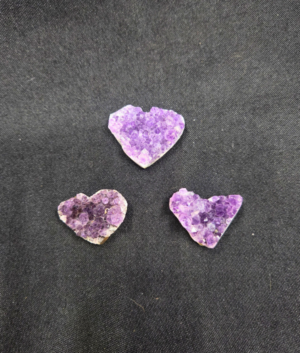 Heart- Amethyst Cluster
