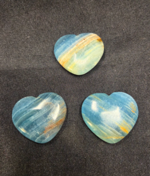 Heart- Blue Onyx