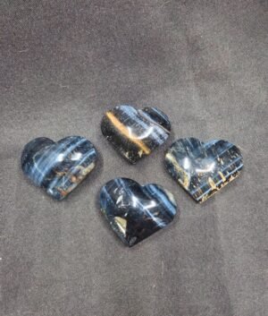 Heart- Blue Tiger's Eye (A)