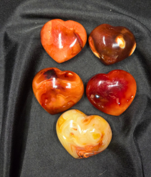 Heart- Carnelian (A)