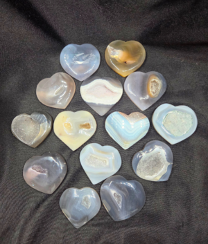 Heart- Gray Agate