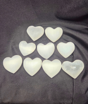 Heart- Selenite